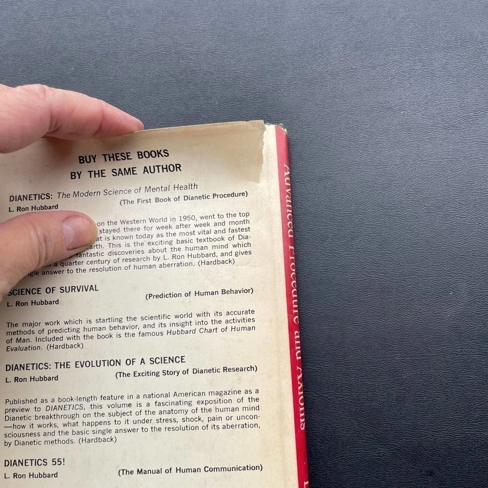 Advanced Procedure and AXIOMS by L.Ron Hubbard